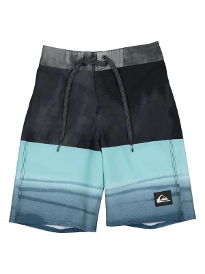 Quiksilver Szorty kąpielowe w kolorze czarno-błękitnym rozmiar: 98