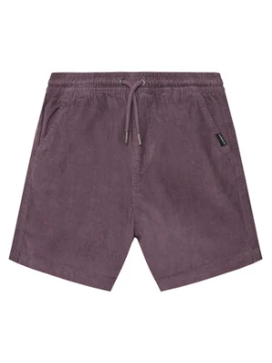 Quiksilver Szorty materiałowe Taxer Cord EQBWS03371 Fioletowy Regular Fit