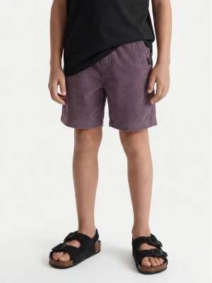 Quiksilver Szorty materiałowe Taxer Cord EQBWS03371 Fioletowy Regular Fit
