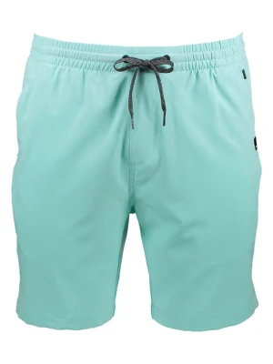 Quiksilver Szorty "Ocean Elastic Amphibian" w kolorze turkusowym rozmiar: L