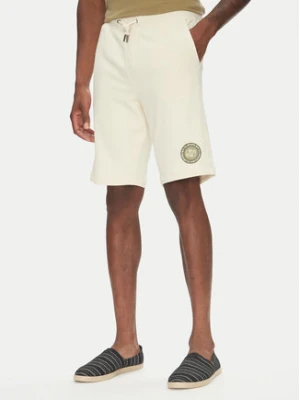 Quiksilver Szorty sportowe Circle Back EQYFB03395 Écru