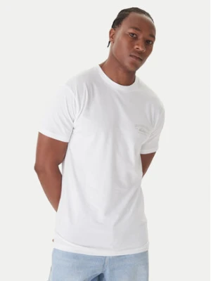 Quiksilver T-Shirt Anchor EQYZT08178 Biały Regular Fit