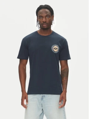 Quiksilver T-Shirt Circle Back Ss EQYZT08054 Granatowy Regular Fit