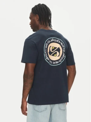 Quiksilver T-Shirt Circle Back Ss EQYZT08054 Granatowy Regular Fit