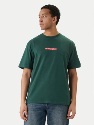 Quiksilver T-Shirt Dna Clicker EQYZT08207 Zielony Regular Fit