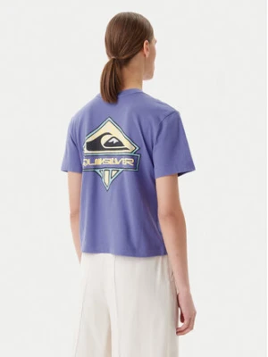 Quiksilver T-Shirt EQWZT03181 Fioletowy Relaxed Fit