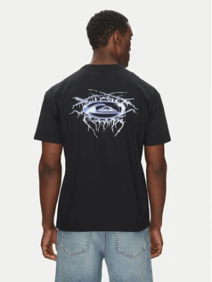 Quiksilver T-Shirt EQYZT08016 Czarny Relaxed Fit
