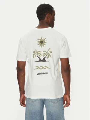 Quiksilver T-Shirt EQYZT08036 Écru Regular Fit