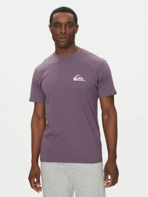 Quiksilver T-Shirt EQYZT08042 Fioletowy Regular Fit