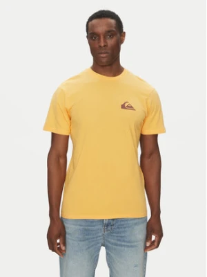 Quiksilver T-Shirt EQYZT08042 Pomarańczowy Regular Fit