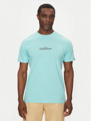 Quiksilver T-Shirt EQYZT08062 Niebieski Regular Fit