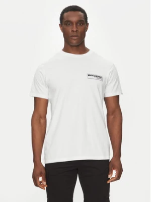 Quiksilver T-Shirt EQYZT08095 Biały Regular Fit