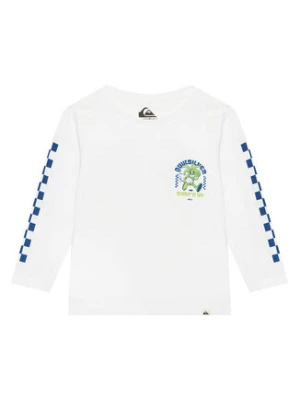 Quiksilver T-Shirt Ev Bloomsday EQKZT03572 Biały Regular Fit