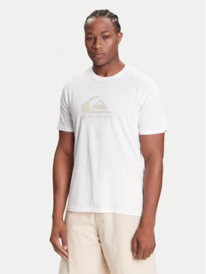 Quiksilver T-Shirt Ev Comp Logo EQYZT08182 Biały Regular Fit