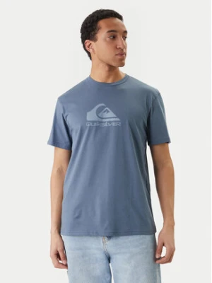 Quiksilver T-Shirt Ev Comp Logo EQYZT08182 Niebieski Regular Fit