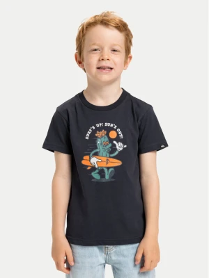 Quiksilver T-Shirt Ev Gone Surfing EQKZT03569 Czarny Regular Fit