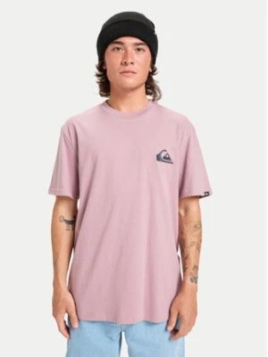 Quiksilver T-Shirt Ev Mini Logo Ss EQYZT08181 Fioletowy Regular Fit