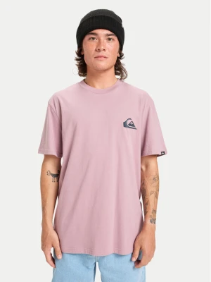 Quiksilver T-Shirt Ev Mini Logo Ss EQYZT08181 Fioletowy Regular Fit