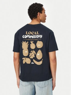 Quiksilver T-Shirt Fruits Tide EQYZT08296 Czarny Regular Fit