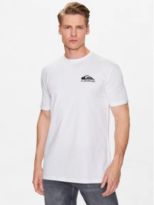 Quiksilver T-Shirt Nice Days EQYZT07217 Biały Regular Fit