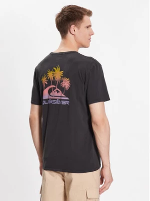 Quiksilver T-Shirt Pas Time Paradise EQYZT07252 Czarny Regular Fit