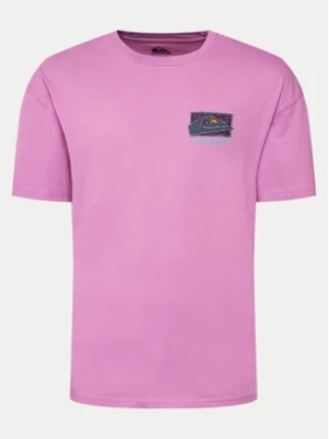 Quiksilver T-Shirt Spin Cycle EQYZT07653 Różowy Regular Fit