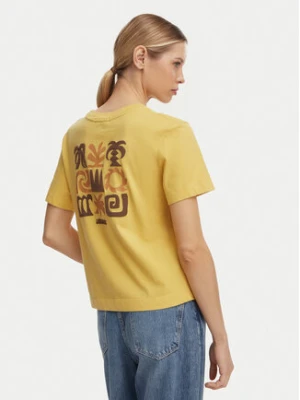 Zdjęcie produktu Quiksilver T-Shirt Standard  EQWZT03197 Żółty Regular Fit