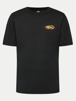 Quiksilver T-Shirt Tc Snap EQYZT07672 Czarny Regular Fit