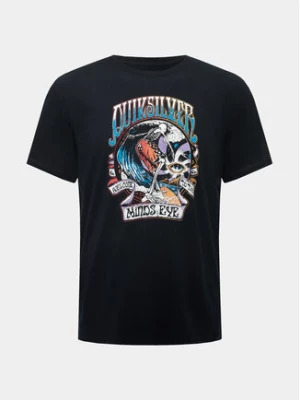 Quiksilver T-Shirt Thelandownunder Tees EQYZT07459 Czarny Regular Fit
