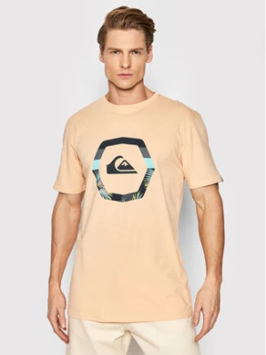 Quiksilver T-Shirt Uprise EQYZT06663 Pomarańczowy Regular Fit