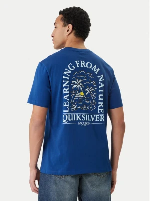 Quiksilver T-Shirt W126-QSMTS-1007-19P Granatowy Regular Fit