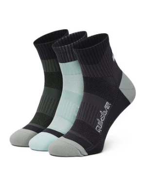Quiksilver Zestaw 3 par wysokich skarpet męskich AS_QUIKSILVER_103Z_SS25 (3-PACK) Zielony