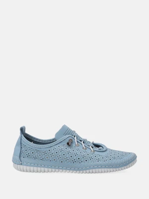 Zdjęcie produktu Niebieskie buty z elastycznym sznurowaniem R163LELBOSP047 Venezia