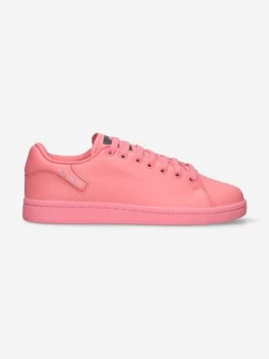 Raf Simons sneakersy skórzane Orion HR760003L.3309 kolor różowy HR760003L.3309-ROZOWY