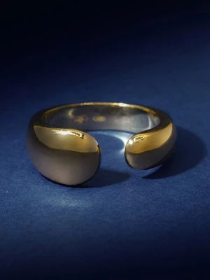 Rafaella Pozłacany pierścionek "Nuccia" rozmiar: 58