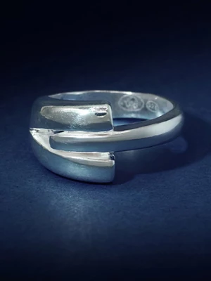 Rafaella Srebrny pierścionek "Dana" rozmiar: 58