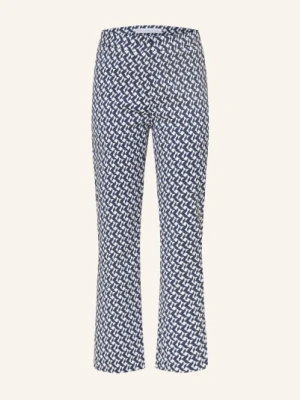 Raffaello Rossi Spodnie 7/8 Maika Z Żakardu blau