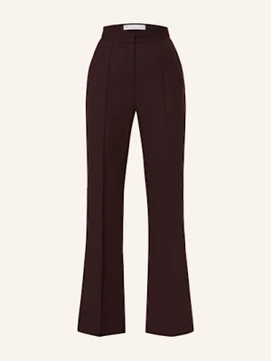 Raffaello Rossi Spodnie Bootcut Doro Z Flaneli rot