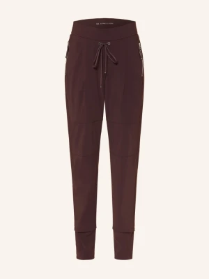 Raffaello Rossi Spodnie Candy Long W Stylu Dresowym rot CIEMNOCZERWONY