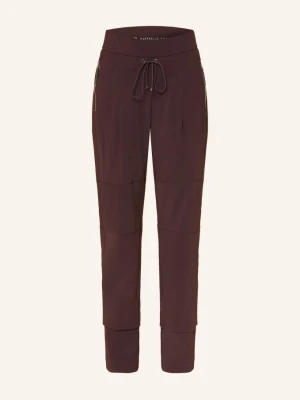 Raffaello Rossi Spodnie Candy W Stylu Dresowym rot CIEMNOCZERWONY