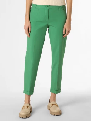 RAFFAELLO ROSSI Spodnie Kobiety Sztuczne włókno zielony jednolity,