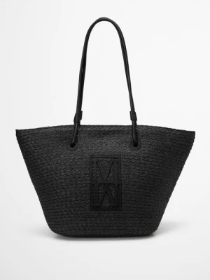 Zdjęcie produktu rafia shopper duża Marc O'Polo černá