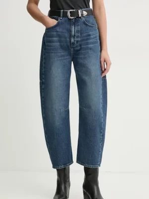 Rag & Bone jeansy damskie high waist WDD24P2994AZTE