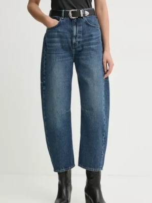 Rag & Bone jeansy damskie high waist WDD24P2994AZTE