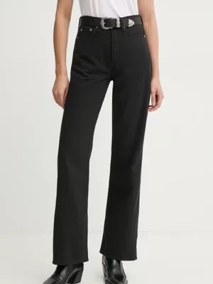 Rag & Bone jeansy damskie kolor czarny WDD22H2935STBL