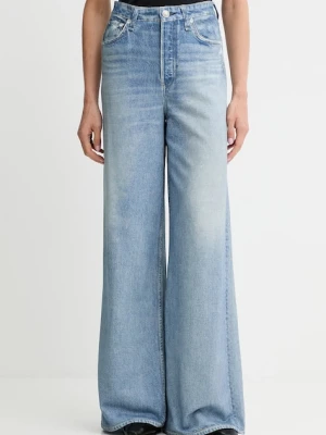 Rag & Bone jeansy damskie kolor niebieski RC1225F7MTE