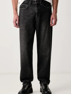 rag & bone jeansy straight męskie czarny