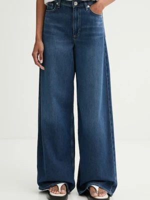 rag & bone jeansy wide leg damskie Sofie
