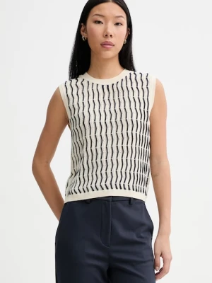 rag & bone kamizelka damska z bawełną Leslie