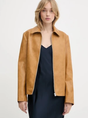 Rag & Bone kurtka kolor brązowy przejściowa WAW25P2001LE01